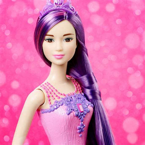 barbie purple hair|totally hair barbie doll.